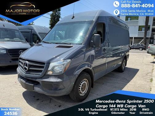 2018 Mercedes-Benz Sprinter 2500 Cargo 144 WB