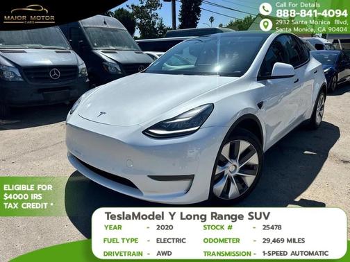 2020 Tesla Model Y Long Range Dual Motor All-Wheel Drive