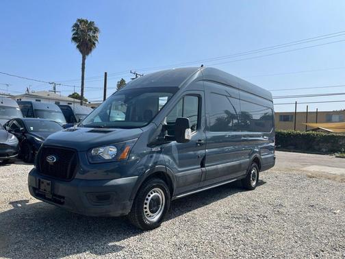 Blue Jeans Metallic 2021 Ford Transit-250 Base