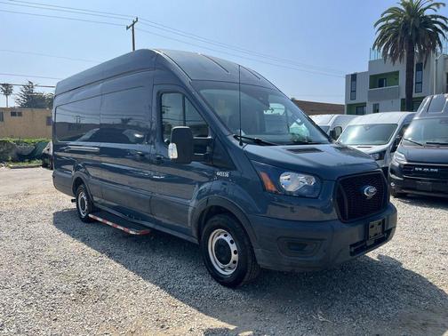 Blue Jeans Metallic 2021 Ford Transit-250 Base