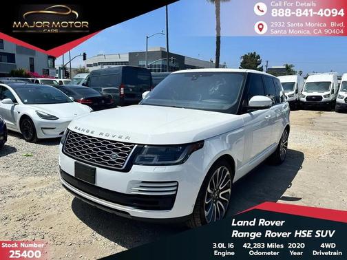 2020 Land Rover Range Rover 3.0L V6 Supercharged HSE