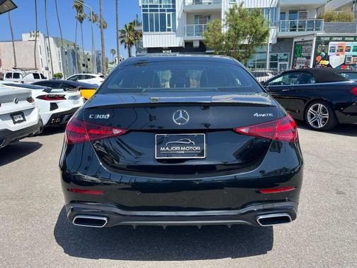 Black 2023 Mercedes-Benz C-Class C 300 4MATIC