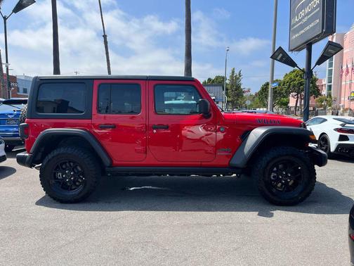Firecracker Red Clearcoat 2025 Jeep Wrangler 4xe Willys
