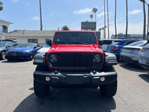 Firecracker Red Clearcoat 2025 Jeep Wrangler 4xe Willys