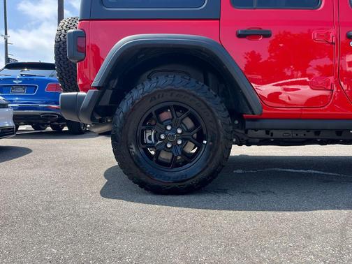 Firecracker Red Clearcoat 2025 Jeep Wrangler 4xe Willys
