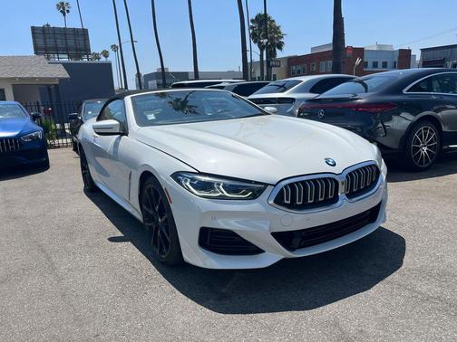 Mineral White Metallic 2023 BMW 840 i
