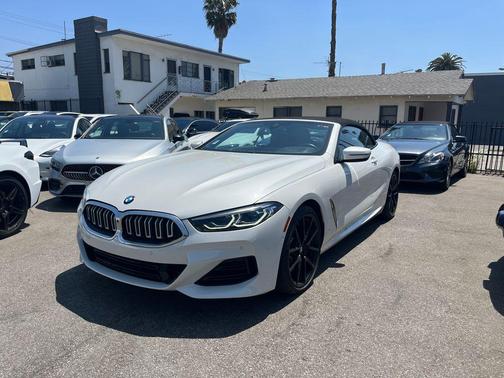 Mineral White Metallic 2023 BMW 840 i