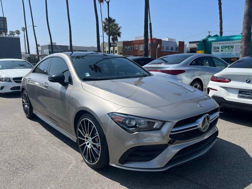 Mojave Silver Metallic 2020 Mercedes-Benz AMG CLA 35 4MATIC