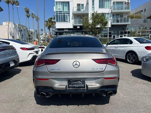 Mojave Silver Metallic 2020 Mercedes-Benz AMG CLA 35 4MATIC