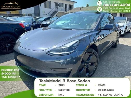2023 Tesla Model 3 Standard Range