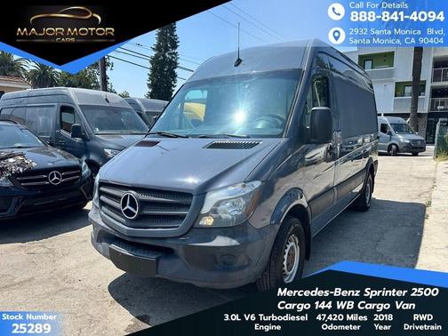 2018 Mercedes-Benz Sprinter 2500 Standard Roof
