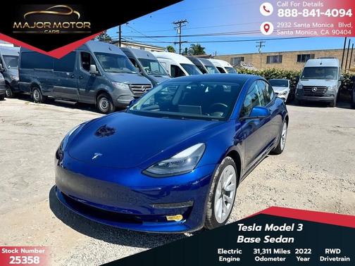 2022 Tesla Model 3 Standard Range