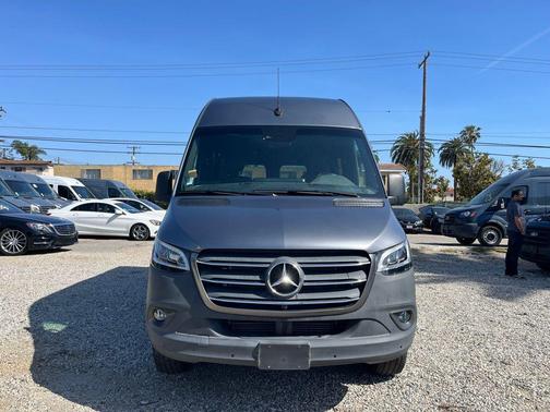 Selenite Gray Metallic 2023 Mercedes-Benz Sprinter 1500 Standard Roof 4-Cyl Gas