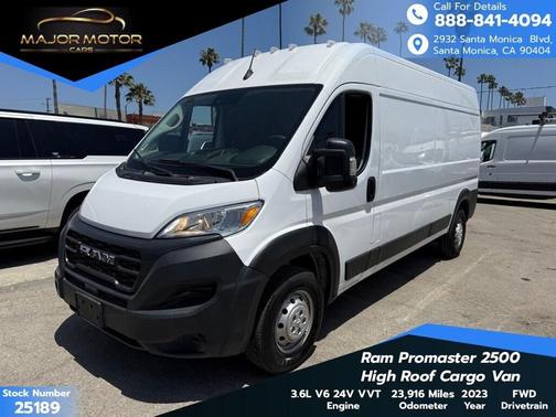 2023 RAM ProMaster 2500 High Roof