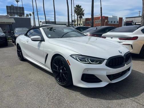 Mineral White Metallic 2023 BMW 840 i