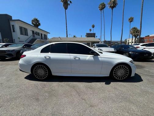 Polar White 2022 Mercedes-Benz C-Class Sedan