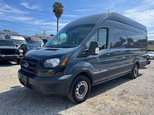 Blue Jeans Metallic 2020 Ford Transit-250 Base