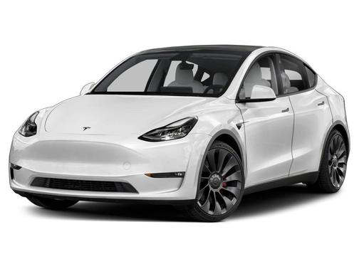 Solid Black 2021 Tesla Model Y Long Range Dual Motor All-Wheel Drive