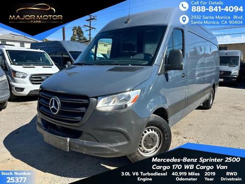 2019 Mercedes-Benz Sprinter 2500 Cargo 170 WB