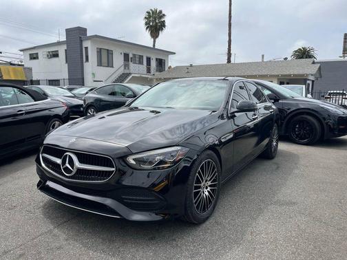 Black 2022 Mercedes-Benz C-Class Sedan