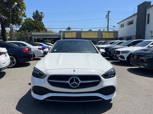 Polar White 2022 Mercedes-Benz C-Class Sedan