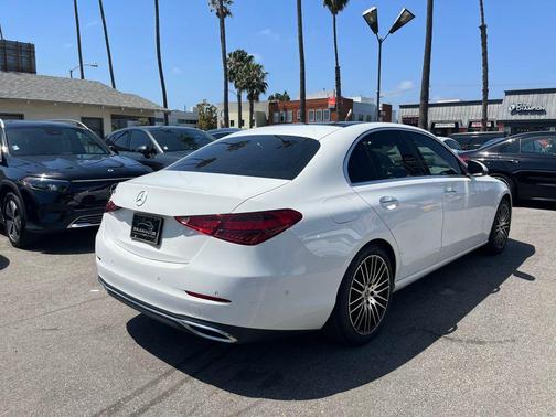 Polar White 2022 Mercedes-Benz C-Class Sedan