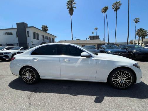 Polar White 2022 Mercedes-Benz C-Class Sedan