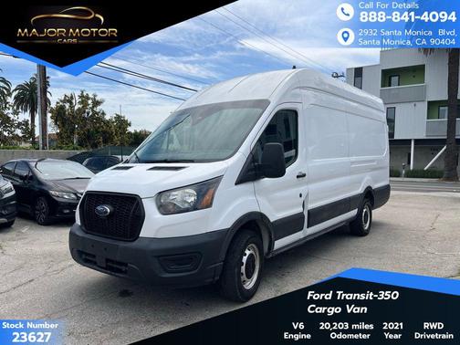 Oxford White 2021 Ford Transit-350 Base