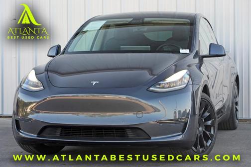 Midnight Silver Metallic 2021 Tesla Model Y Long Range