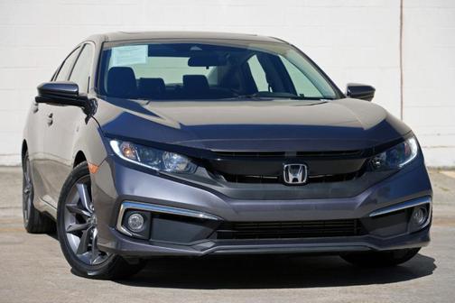 Modern Steel Metallic 2021 Honda Civic EX