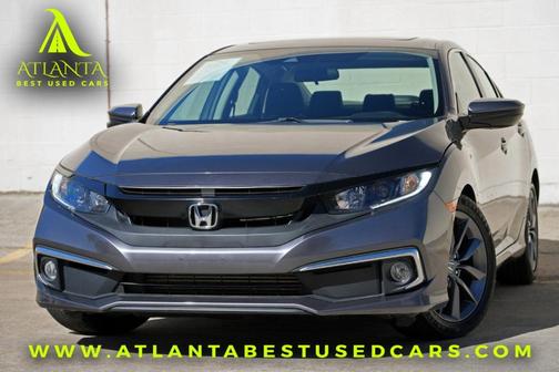 Modern Steel Metallic 2021 Honda Civic EX