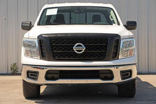 Glacier White 2018 Nissan Titan S
