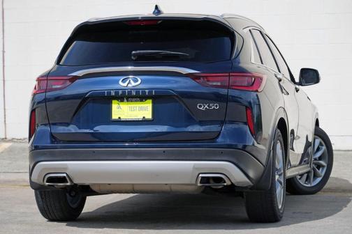 Hermosa Blue 2022 INFINITI QX50 Luxe