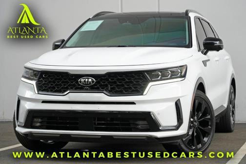 Glacial White Pearl 2021 Kia Sorento SX Prestige