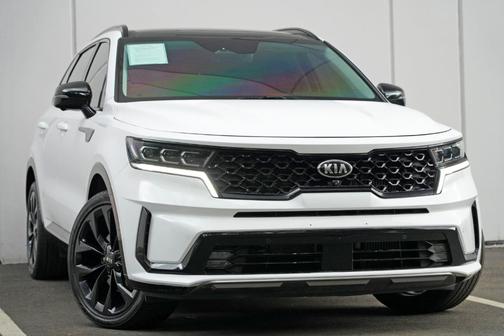 Glacial White Pearl 2021 Kia Sorento SX Prestige