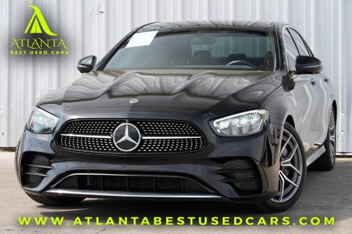 Black 2021 Mercedes-Benz E-Class E 350