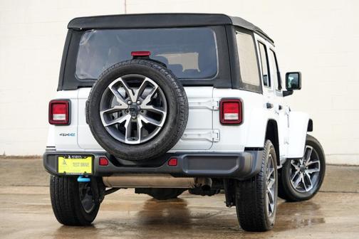 Bright White Clearcoat 2024 Jeep Wrangler 4xe Sport
