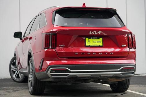 Runway Red 2022 Kia Sorento Plug-In Hybrid SX