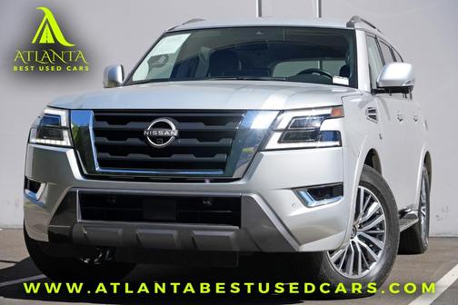 Brilliant Silver Metallic 2021 Nissan Armada SL