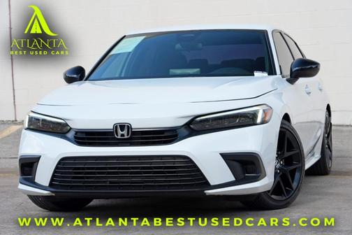 Platinum White Pearl 2022 Honda Civic Sport