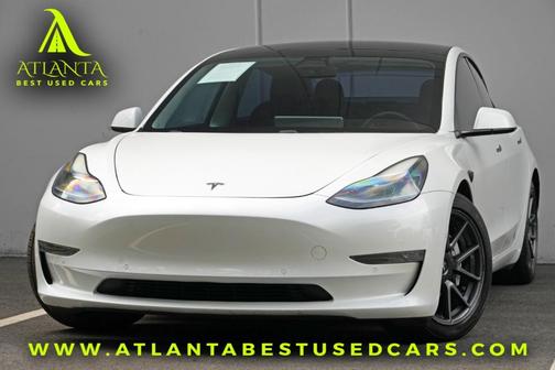Pearl White Multi 2021 Tesla Model 3 Standard Range Plus