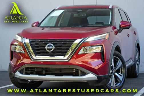 Scarlet Ember 2023 Nissan Rogue SL