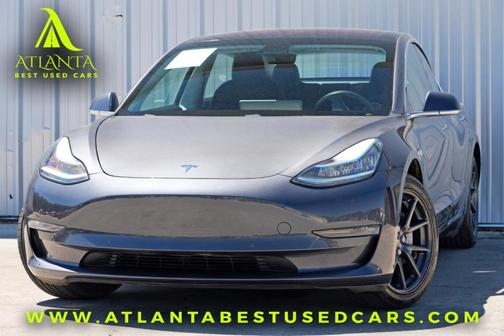 Midnight Silver Metallic 2018 Tesla Model 3 Long Range