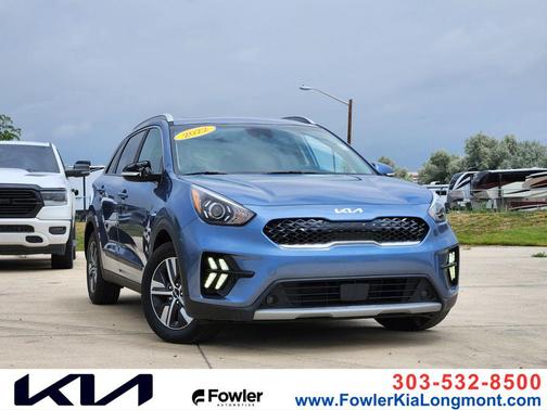 Horizon Blue 2022 Kia Niro EX Premium