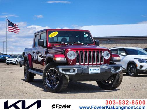 Snazzberry Pearlcoat 2022 Jeep Gladiator Overland