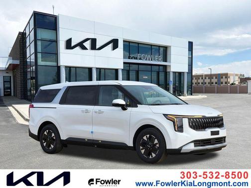 Snow White Pearl 2026 Kia Carnival Hybrid LXS