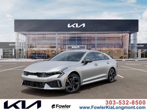 Steel Matte Gray 2026 Kia K5 GT-Line AWD