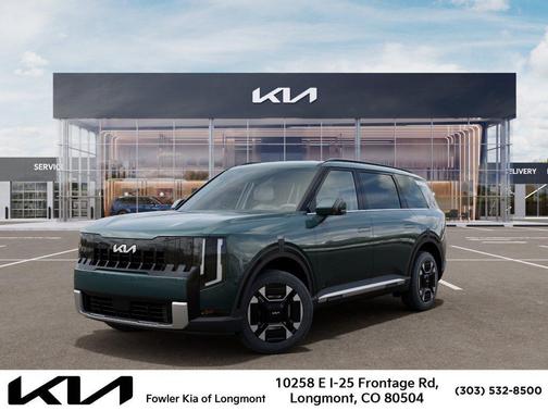 Black Jade Green 2027 Kia Telluride Hybrid EX