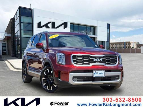 Dawning Red 2023 Kia Telluride SX Prestige