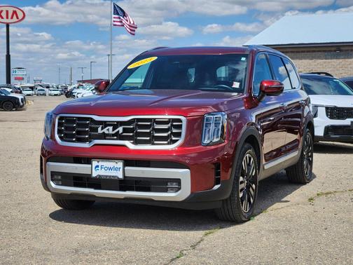 Dawning Red 2023 Kia Telluride SX Prestige